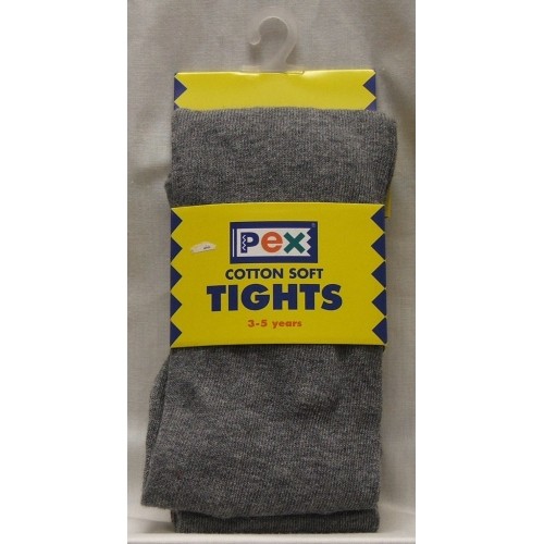 Tights - Cotton, Grey