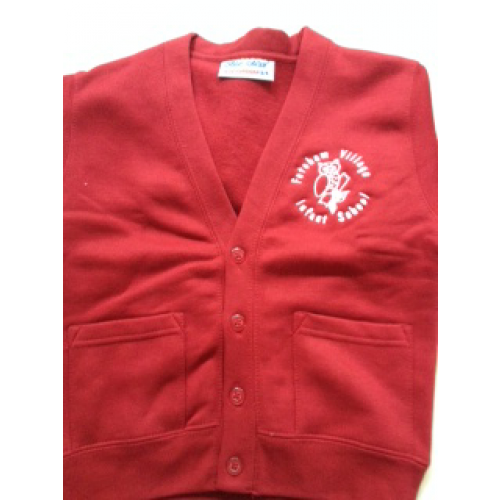 Fetcham Village Embroidered Cardigan