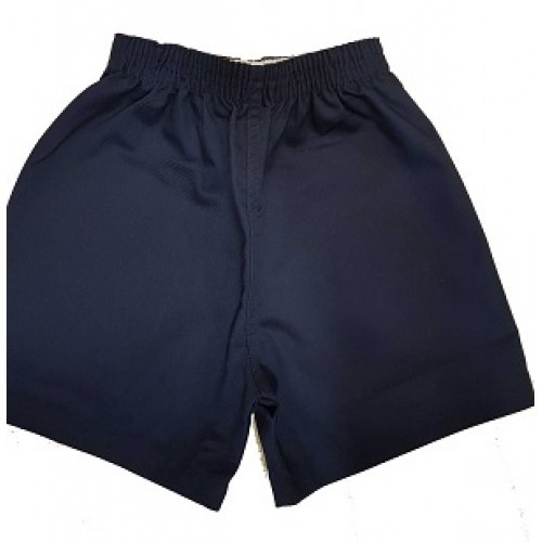 Navy Cotton PE Short