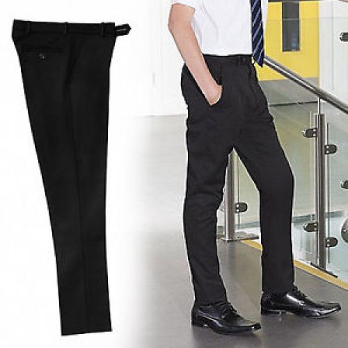Slimbridge Black Trouser