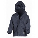 St Anne's Embroidered Heavyweight Coat