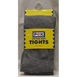 Tights - Cotton, Grey