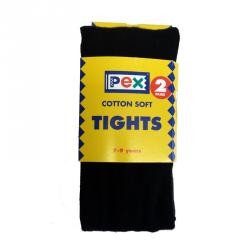 Tights - Cotton, Black