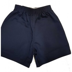 Navy Cotton PE Short