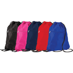 PE Bag - Drawstring with Zip
