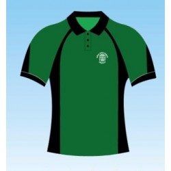 Royal Kent Black/Green PE Polo (Year 3-6)